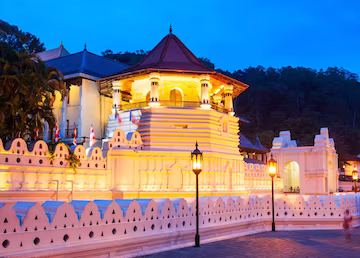 The Temple of the Sacred Tooth Relic or Sri Dalada Maligawa